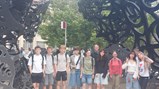 German Exchange visiting the local sights