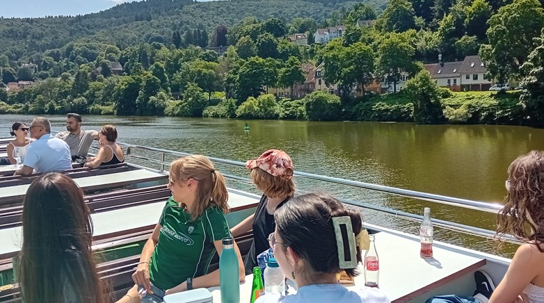 German Exchange boat trip