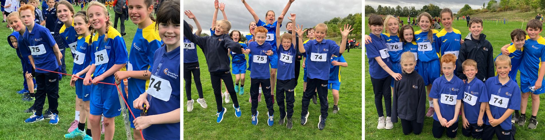 Cross country event at Temple Memorial Park