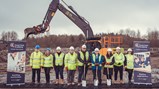 Breaking ground at the new Great Park Academy site